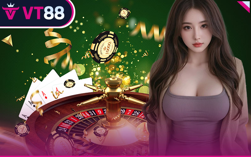 Casino VT88 thuộc top các sòng bài online đẳng cấp nhất hiện nay